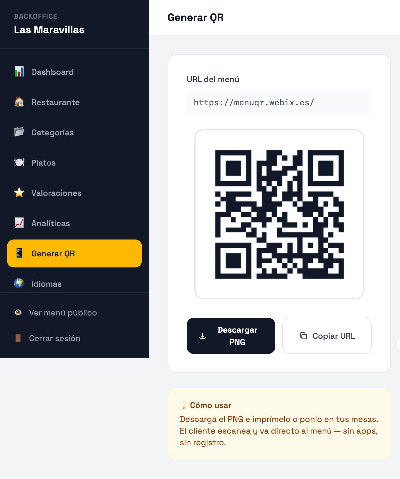Generar QR